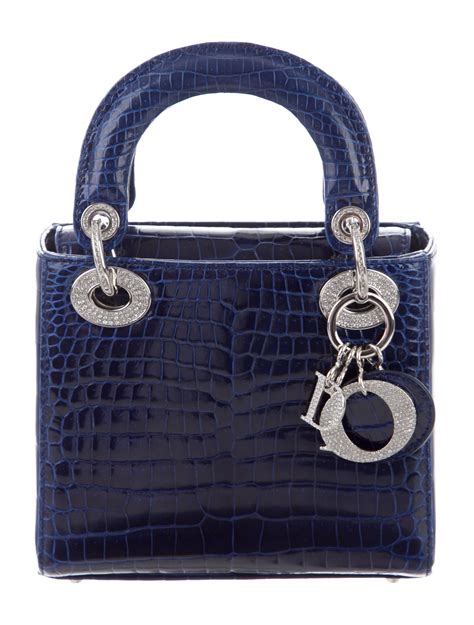 mini lady dior bag jardin natural bag|Lady Dior crocodile bag.